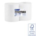 MERIDA CLASSIC roll toilet paper, white, 1 -ply, 23 cm diameter, recycled paper, 340 m (6 rolls / pack.)